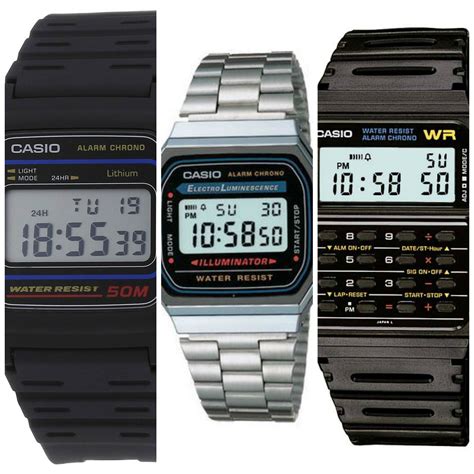 coolest vintage casio watches